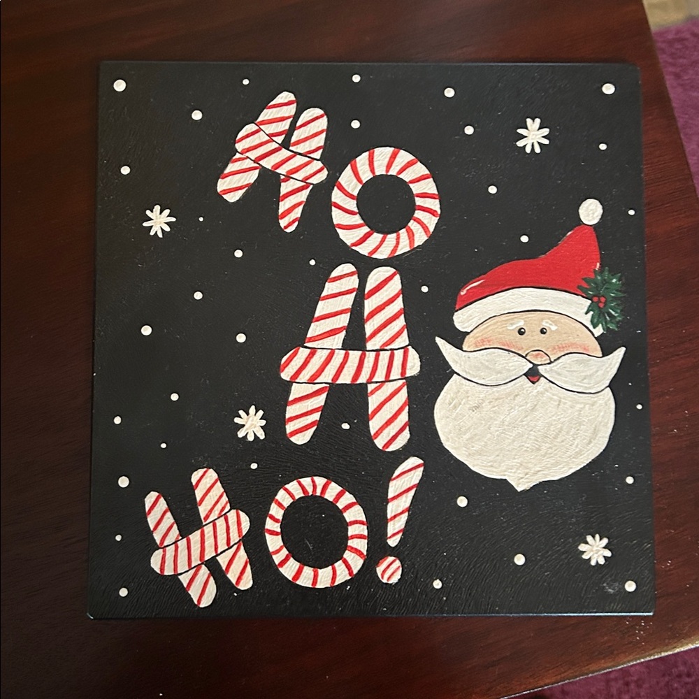 Festive Santa Decor